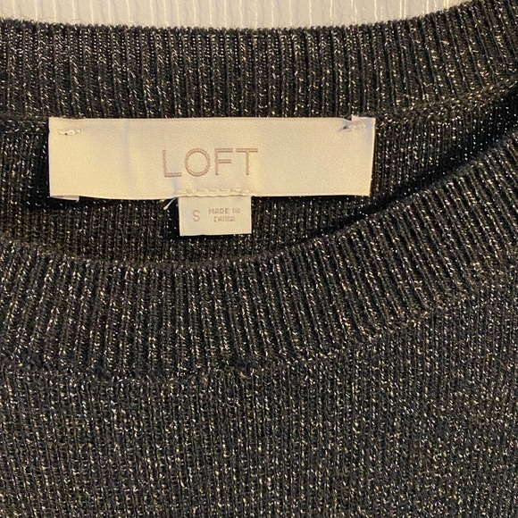 Loft Black Sweater Dress - Picture 3 of 5